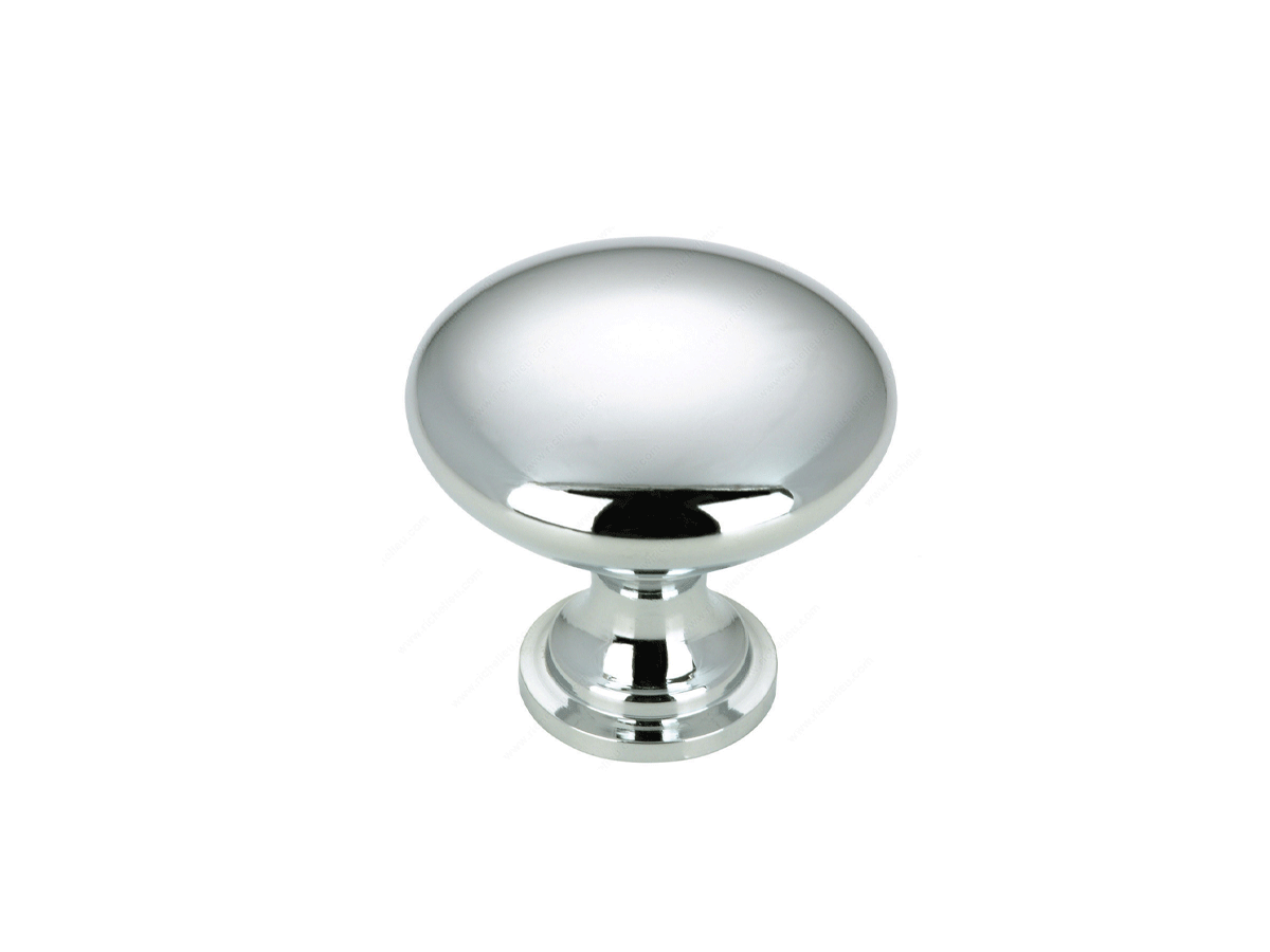 Round Metal Knob