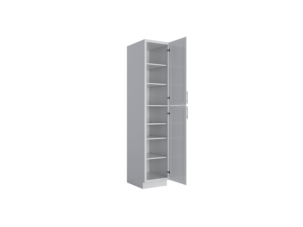 Ombre Single Door Pantry Utility Cabinets