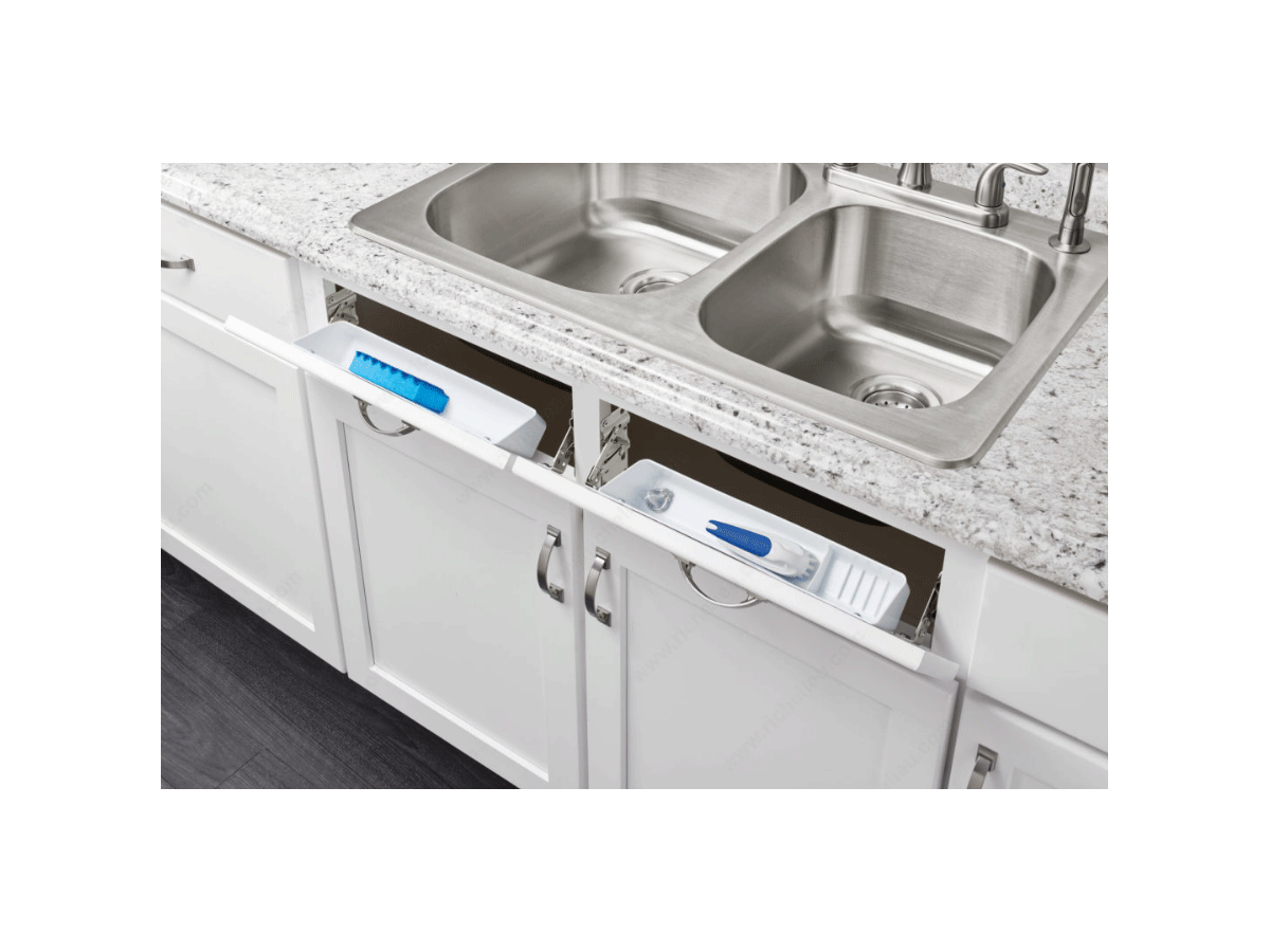 Sink Tip Out Trays – Moda Kitchen Cabinets